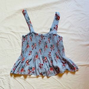 Floral tank top